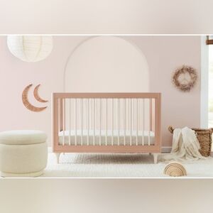 Babyletto Lolly 3-in-1 Convertible Crib with Toddler Bed Conversion Kit